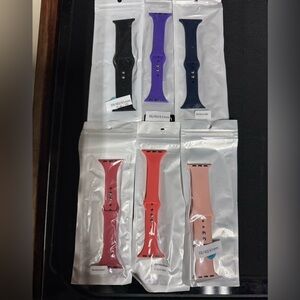 NEW Smart Apple Watch Sports Band Set - 6 Colors fits size 38/40/41mm